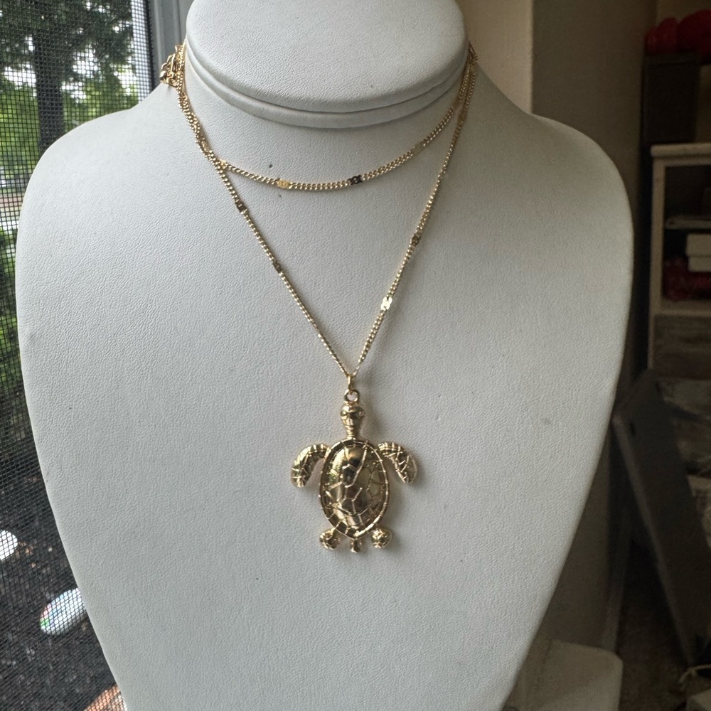 YELLOW BUDDAH NECKLACE - Picture 4 of 5